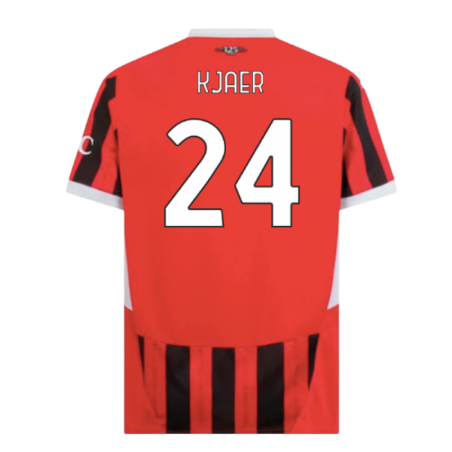 2024-2025 AC Milan Home Shirt (Kjaer 24)