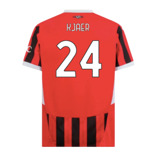 2024-2025 AC Milan Home Shirt (Kjaer 24)