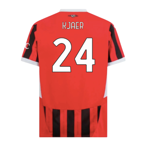 2024-2025 AC Milan Home Shirt (Kjaer 24)