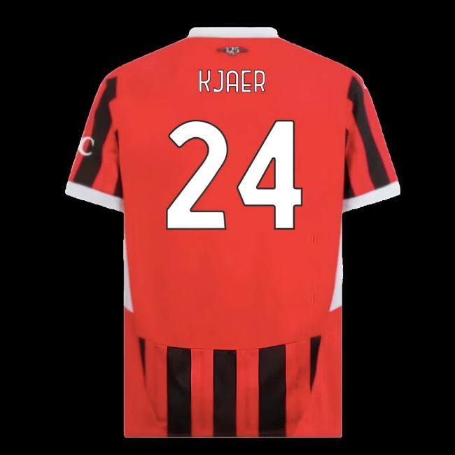 2024-2025 AC Milan Home Shirt (Kjaer 24)