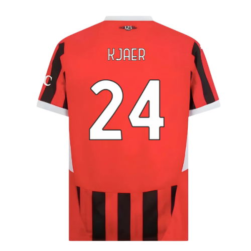 2024-2025 AC Milan Home Shirt (Kjaer 24)