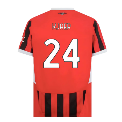 2024-2025 AC Milan Home Shirt (Kjaer 24)