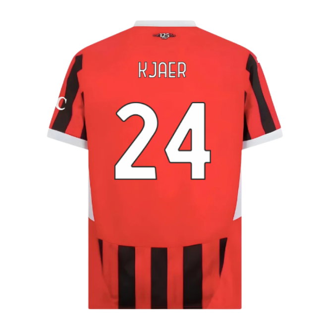 2024-2025 AC Milan Home Shirt (Kjaer 24)