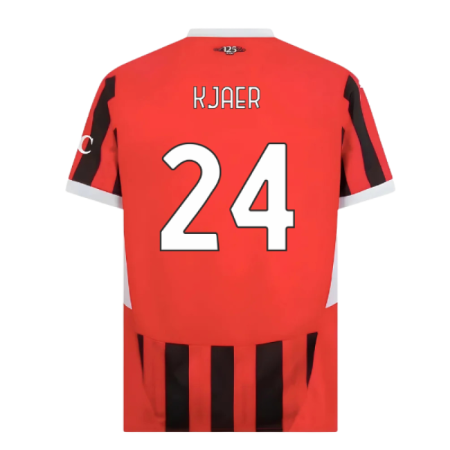2024-2025 AC Milan Home Shirt (Kjaer 24)