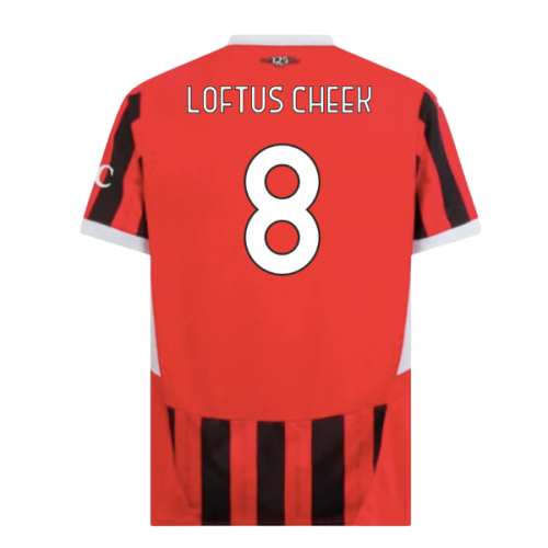 2024-2025 AC Milan Home Shirt (Loftus Cheek 8)