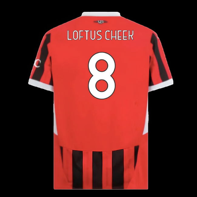 2024-2025 AC Milan Home Shirt (Loftus Cheek 8)