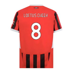 2024-2025 AC Milan Home Shirt (Loftus Cheek 8)