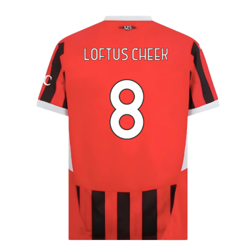 2024-2025 AC Milan Home Shirt (Loftus Cheek 8)