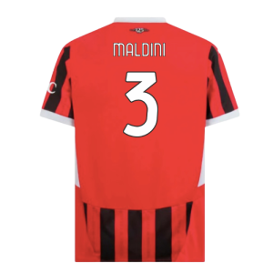 2024-2025 AC Milan Home Shirt (Maldini 3)