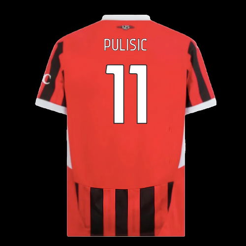 2024-2025 AC Milan Home Shirt (Pulisic 11)