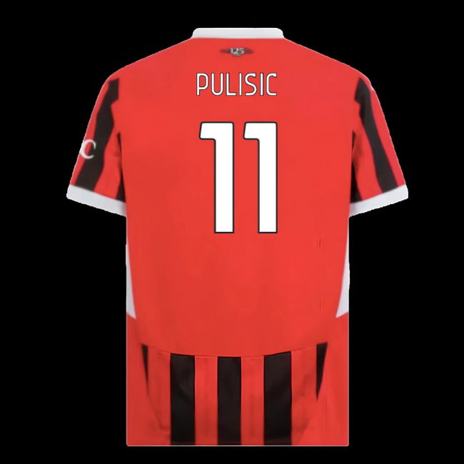 2024-2025 AC Milan Home Shirt (Pulisic 11)