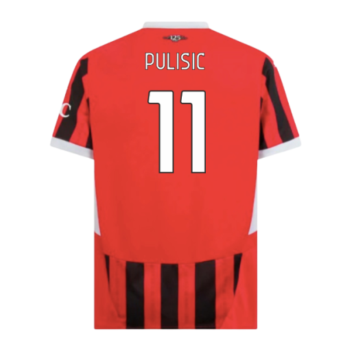 2024-2025 AC Milan Home Shirt (Pulisic 11)