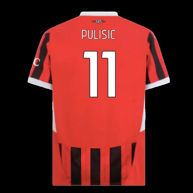 2024-2025 AC Milan Home Shirt (Pulisic 11)