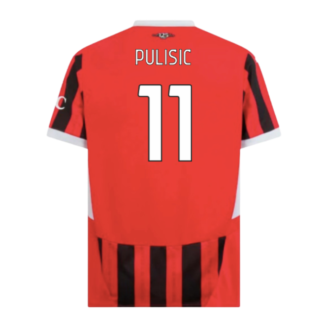 2024-2025 AC Milan Home Shirt (Pulisic 11)