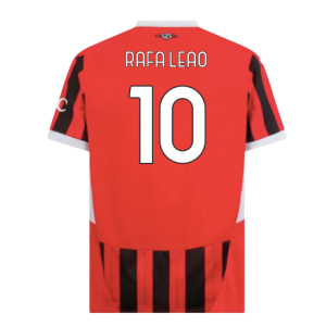 2024-2025 AC Milan Home Shirt (Rafa Leao 10)