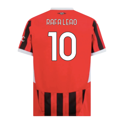 2024-2025 AC Milan Home Shirt (Rafa Leao 10)