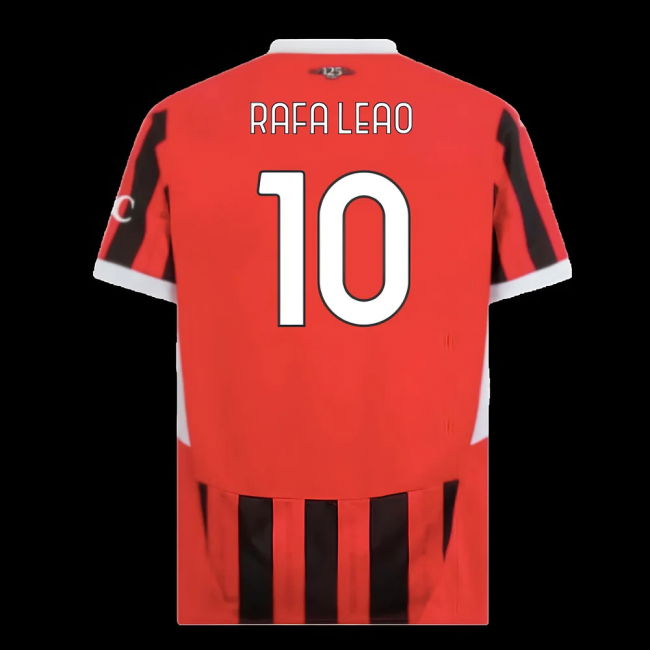 2024-2025 AC Milan Home Shirt (Rafa Leao 10)