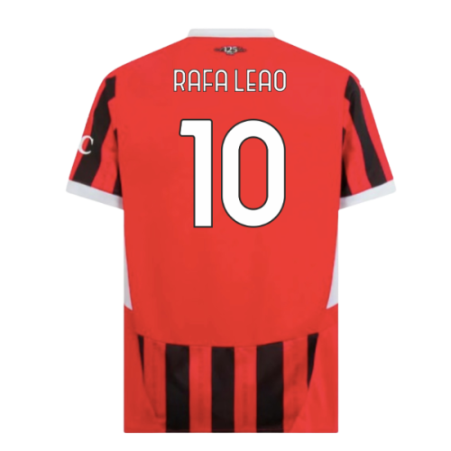 2024-2025 AC Milan Home Shirt (Rafa Leao 10)