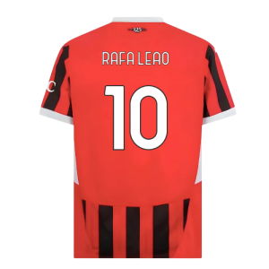 2024-2025 AC Milan Home Shirt (Rafa Leao 10)