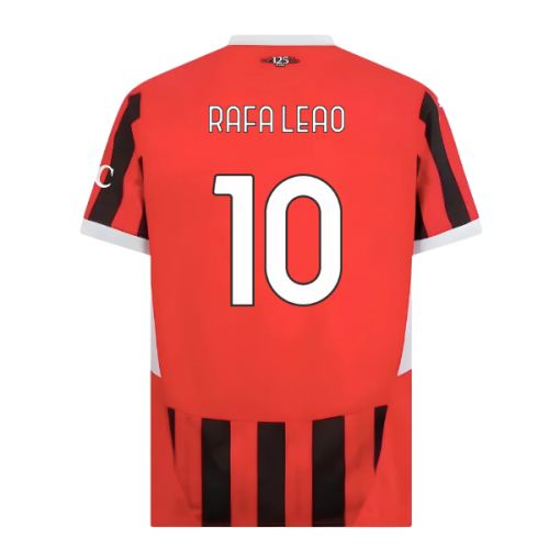 2024-2025 AC Milan Home Shirt (Rafa Leao 10)