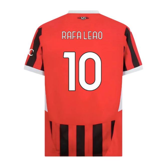 2024-2025 AC Milan Home Shirt (Rafa Leao 10)