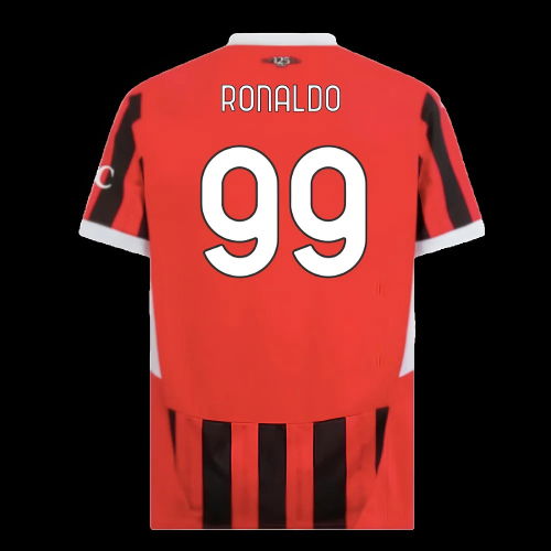 2024-2025 AC Milan Home Shirt (Ronaldo 99)