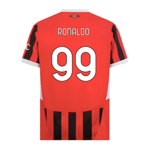 2024-2025 AC Milan Home Shirt (Ronaldo 99)