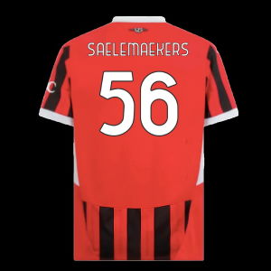2024-2025 AC Milan Home Shirt (Saelemaekers 56)