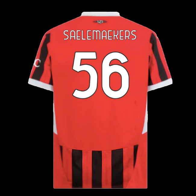 2024-2025 AC Milan Home Shirt (Saelemaekers 56)
