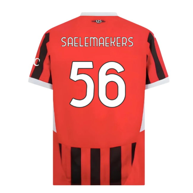 2024-2025 AC Milan Home Shirt (Saelemaekers 56)