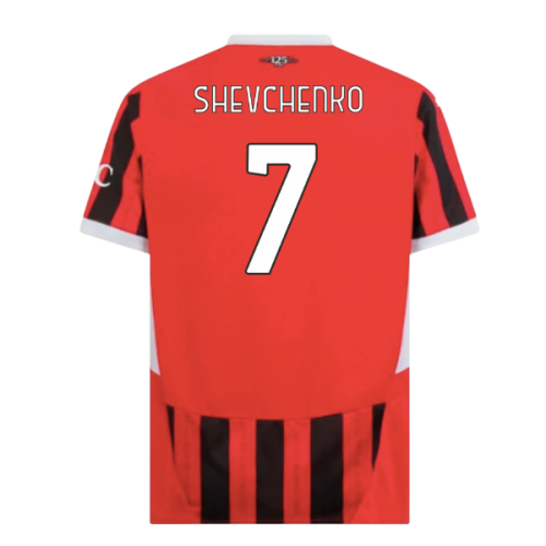 2024-2025 AC Milan Home Shirt (Shevchenko 7)