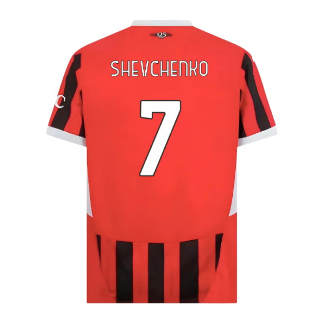 2024-2025 AC Milan Home Shirt (Shevchenko 7)