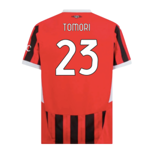 2024-2025 AC Milan Home Shirt (Tomori 23)