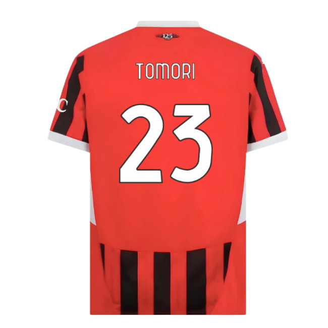 2024-2025 AC Milan Home Shirt (Tomori 23)