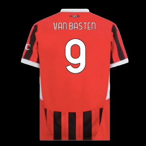 2024-2025 AC Milan Home Shirt (Van Basten 9)