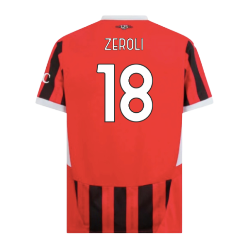 2024-2025 AC Milan Home Shirt (Zeroli 18)