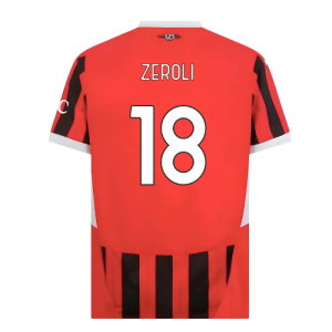 2024-2025 AC Milan Home Shirt (Zeroli 18)