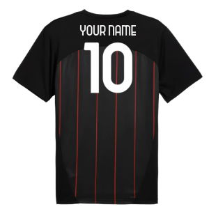 2024-2025 AC Milan Prematch SS Jersey (Black)