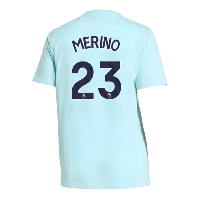 2024-2025 Arsenal Seasonal Tee (Clear Aqua) (Merino 23)