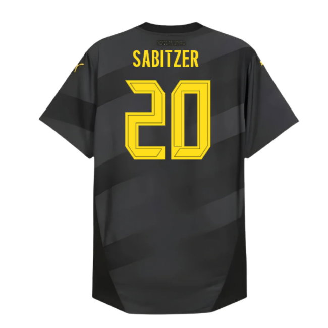 2024-2025 Borussia Dortmund Authentic Away Shirt (Sabitzer 20)