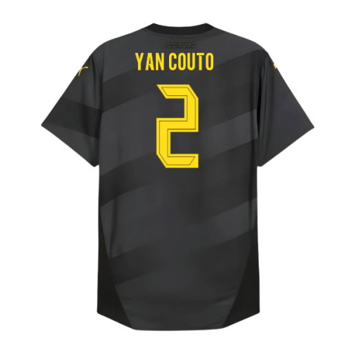 2024-2025 Borussia Dortmund Authentic Away Shirt (Yan Couto 2)