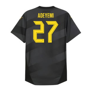 2024-2025 Borussia Dortmund Away Shirt (Ladies) (Adeyemi 27)