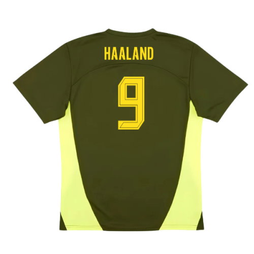2024-2025 Borussia Dortmund Training Shirt (Myrtle) (Haaland 9)