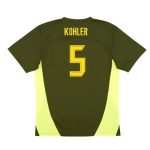 2024-2025 Borussia Dortmund Training Shirt (Myrtle) (Kohler 5)