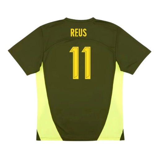 2024-2025 Borussia Dortmund Training Shirt (Myrtle) (Reus 11)