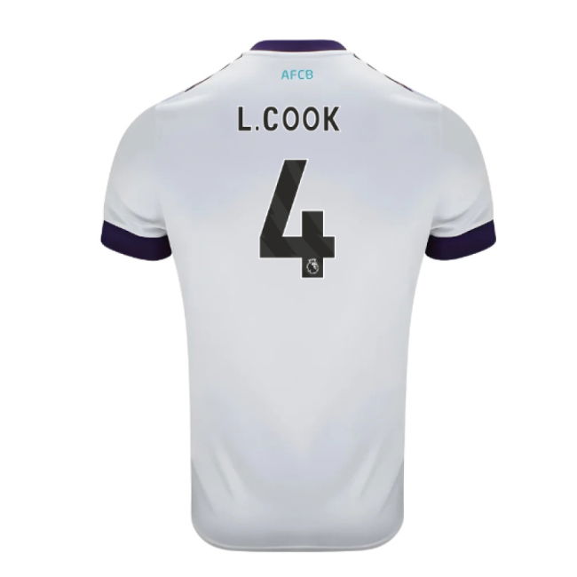 2024-2025 Bournemouth Away Shirt (L.Cook 4)