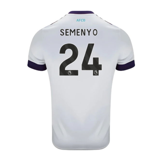 2024-2025 Bournemouth Away Shirt (Semenyo 24)