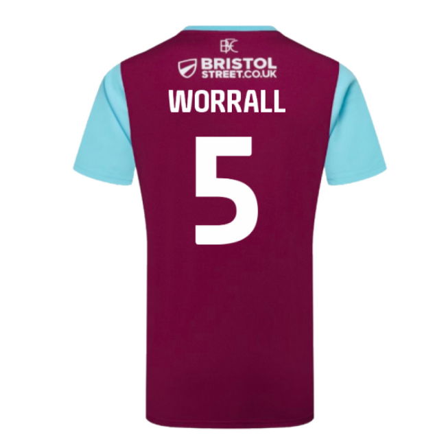 2024-2025 Burnley Home Shirt (Worrall 5)