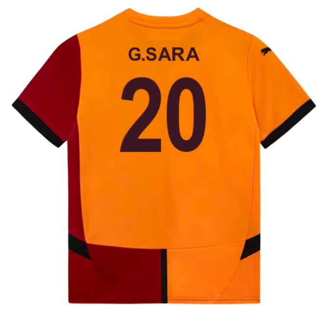2024-2025 Galatasaray Home Shirt (Kids) (G.Sara 20)