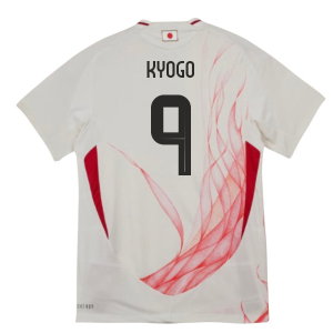 2024-2025 Japan x Y-3 Away Authentic Shirt (Kyogo 9)